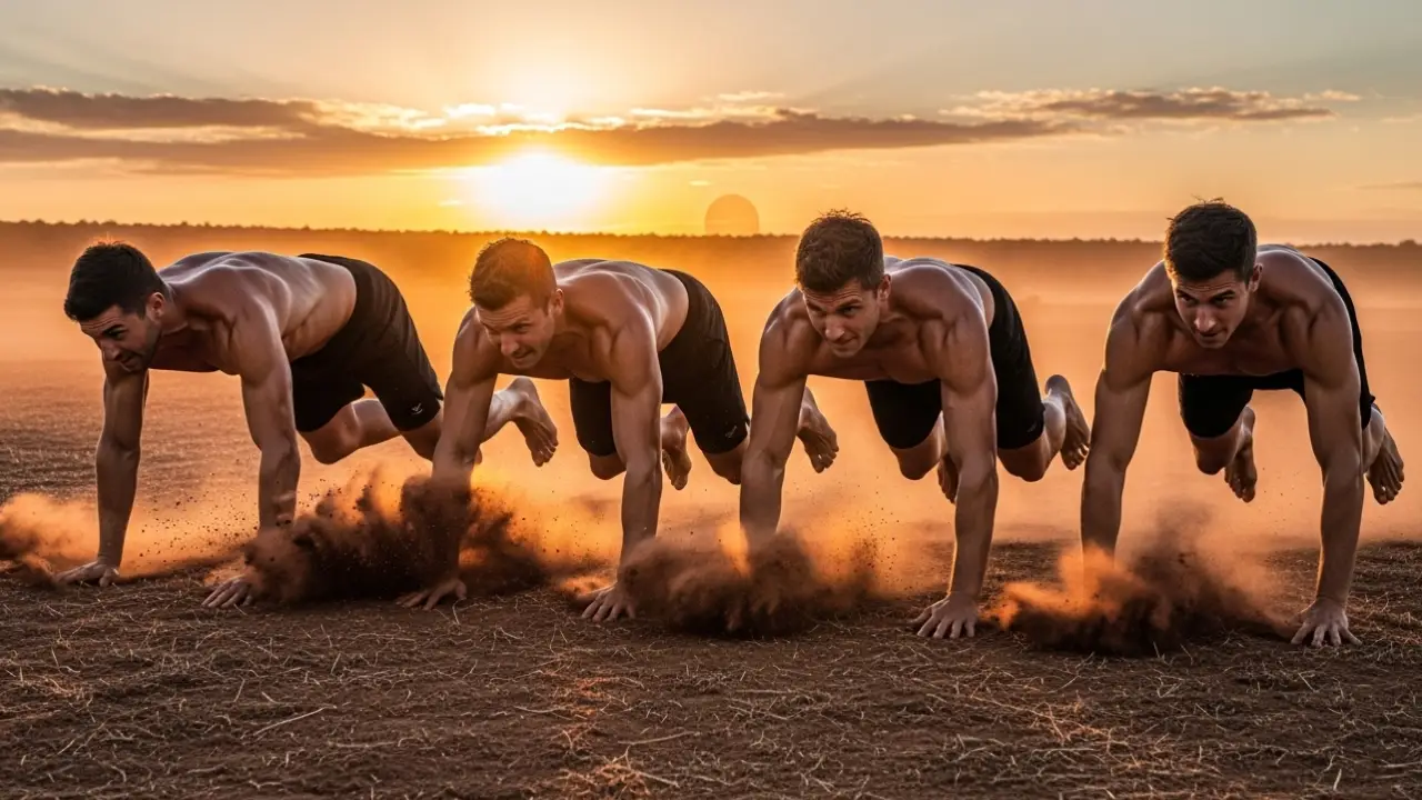 Four Legged Workout Going Viral on Social Media