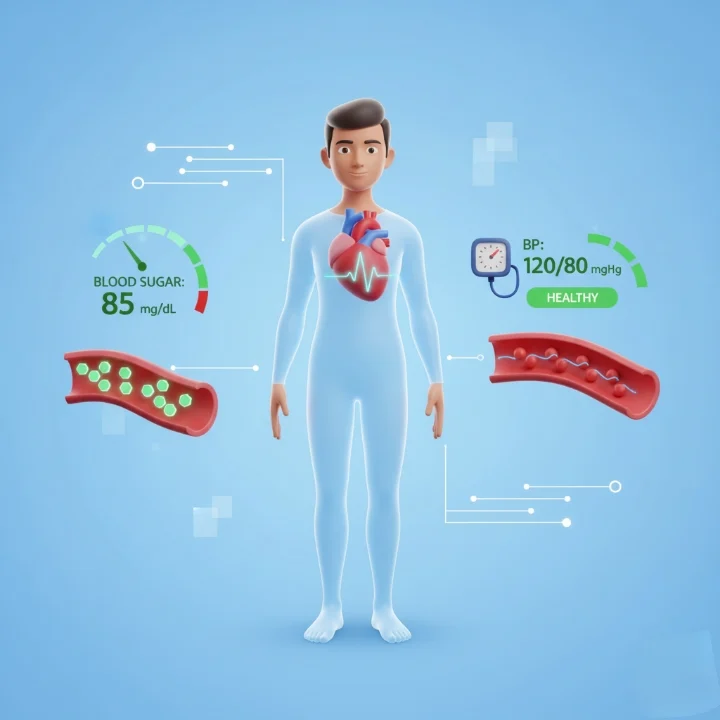 10- Minute Walk Benefits for Blood sugar and Blood pressure control