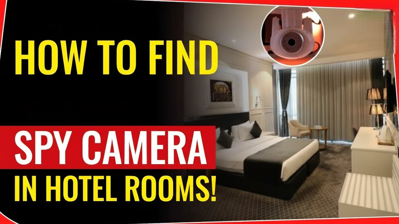Detect Hidden Camera Hotel Room: How to find hidden cameras in hotel rooms using smartphone detection methods