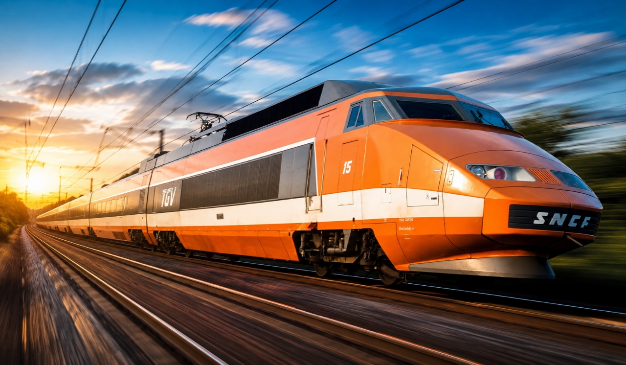 France TGV High-Speed Train