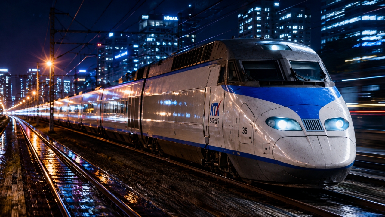KTX South Korea High-Speed Train