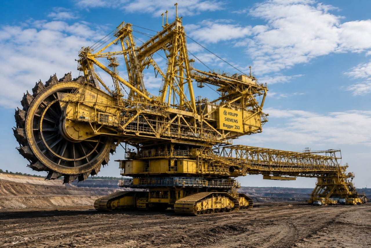 Bagger 293 Giant Excavator