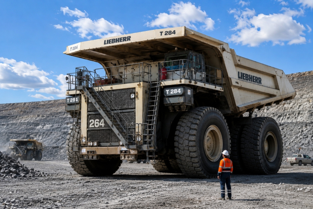 Liebherr T 284 Mining Truck