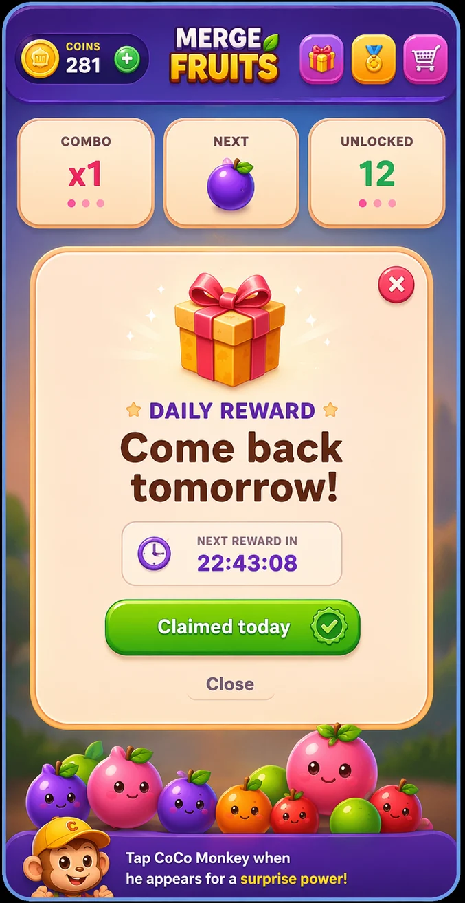 Merge Fruits Mania - Tips to High Score