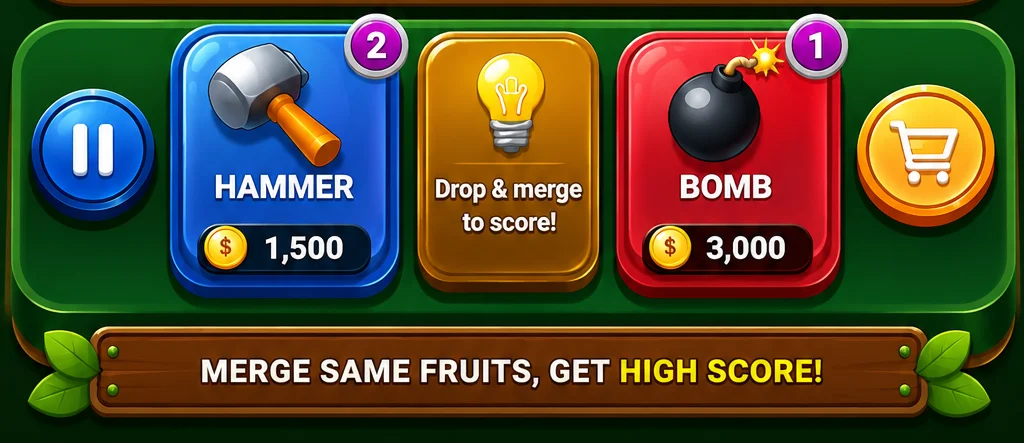 Merge Fruits Mania Tools