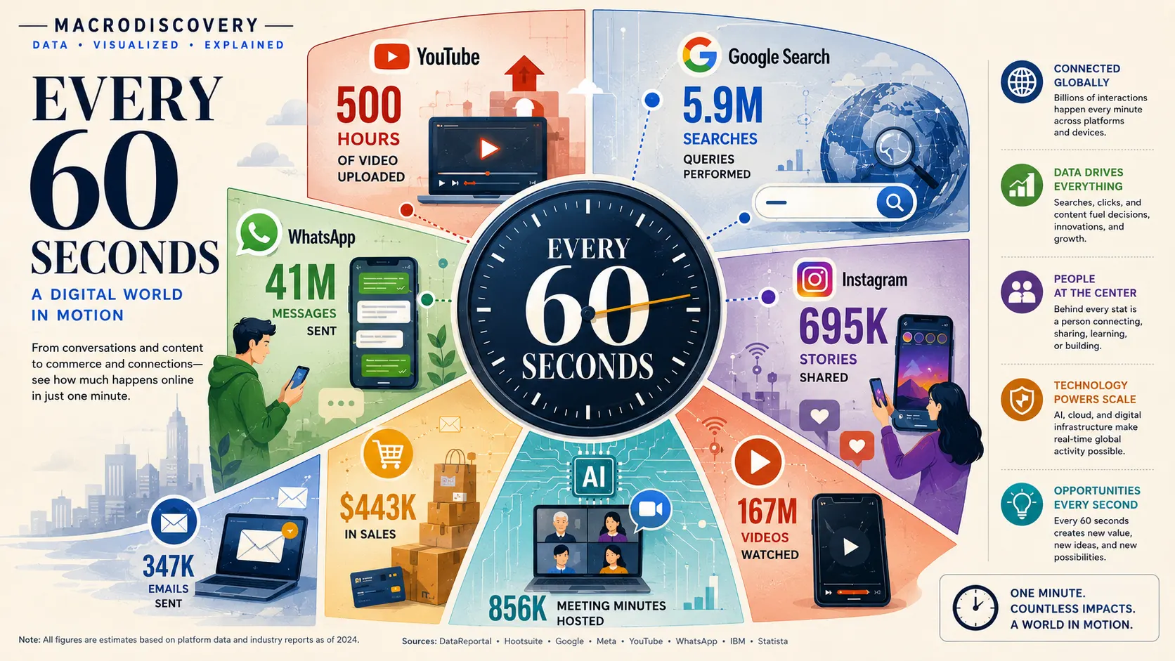 Data Created Every Single Minute in 2025