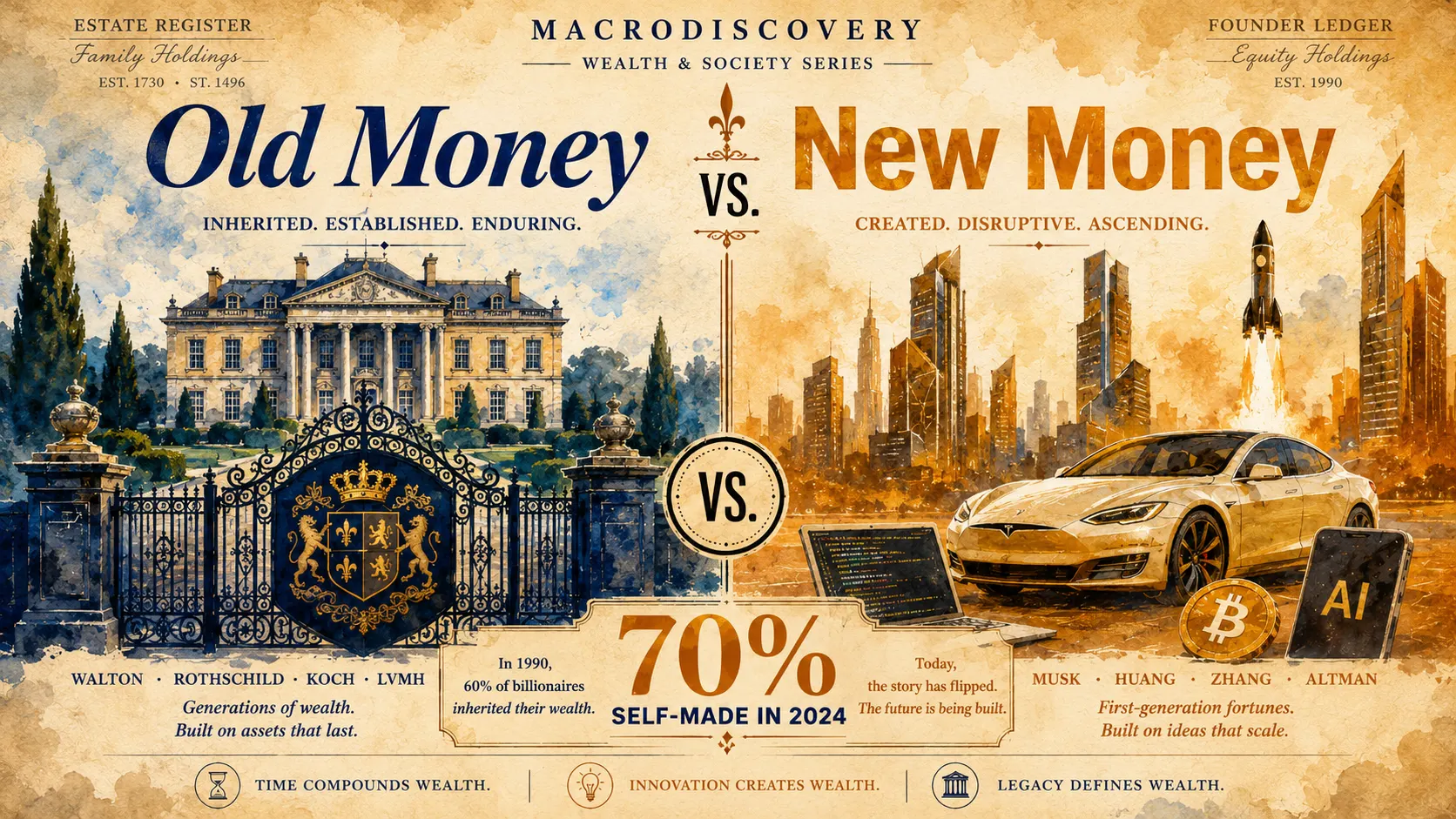 Old Money vs New Money