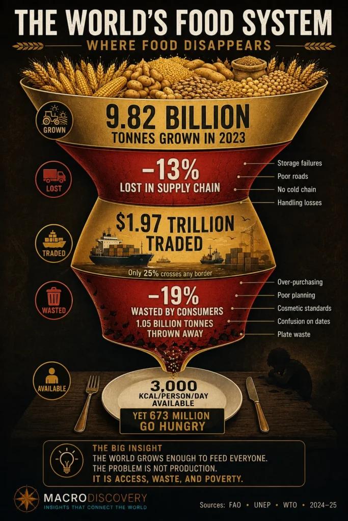 How the World's Food Supply Actually Works