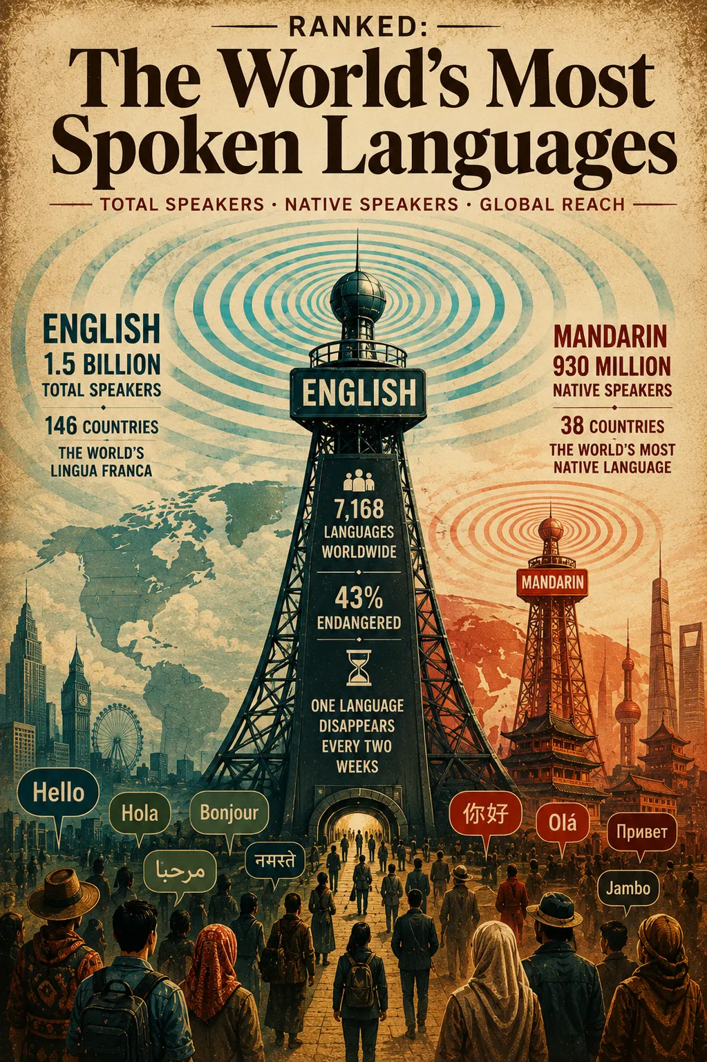 The World's Most Spoken Languages