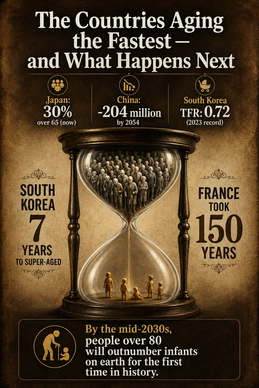The Countries Aging the Fastest