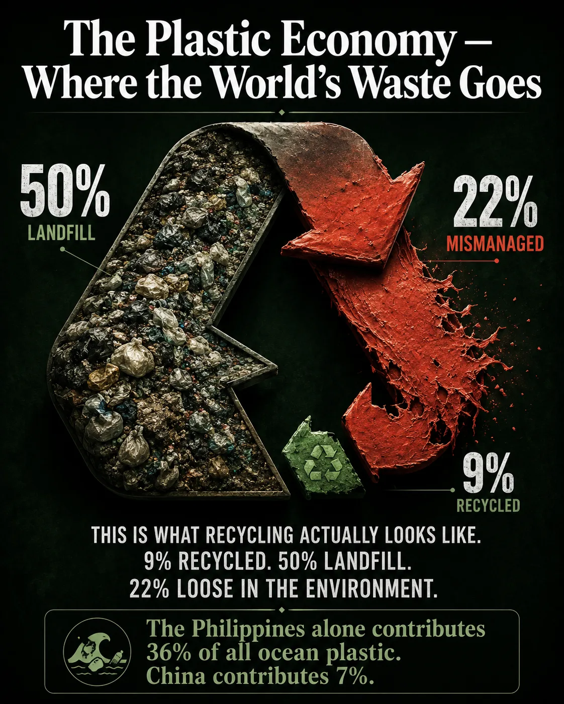 Where the World's Waste Actually Goes