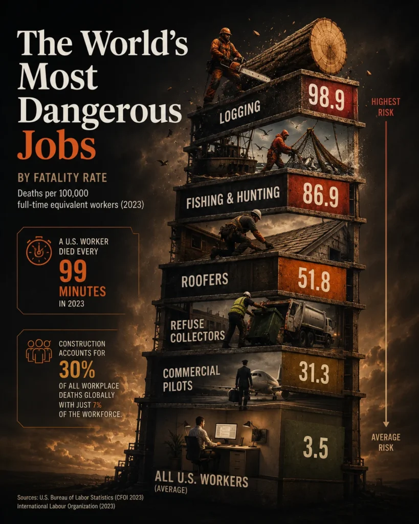 The world's most dangerous jobs