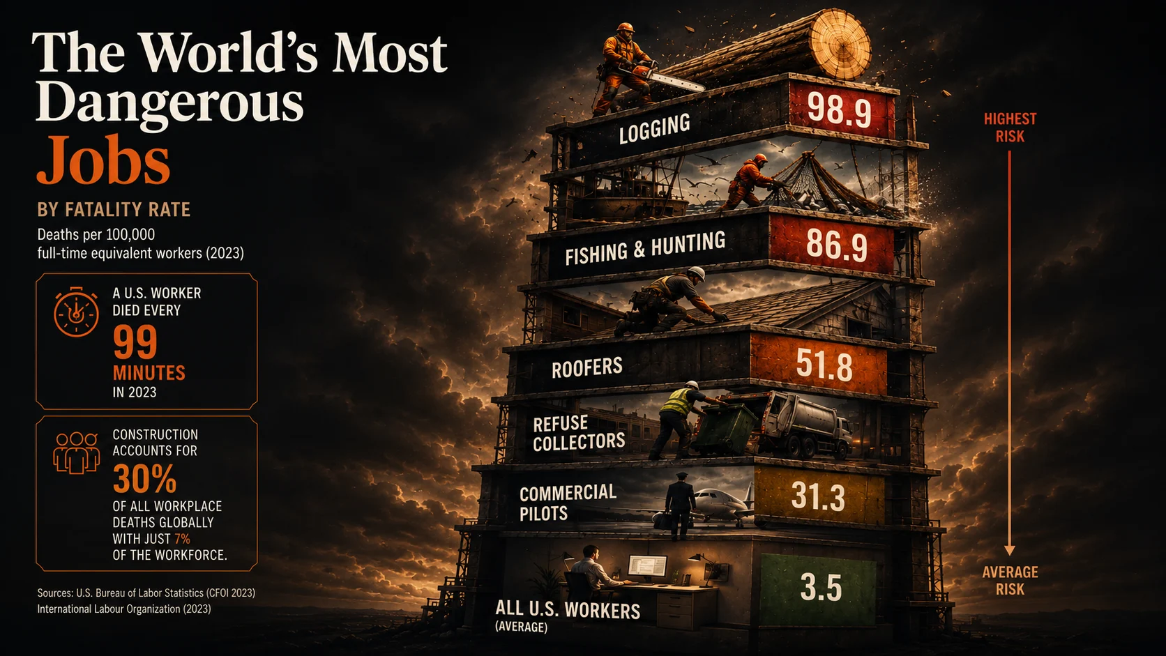 The world's most dangerous jobs